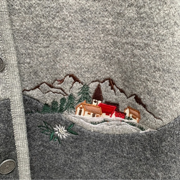 Vintage Gaddy Collection Embroidered Wool Jacket M / L - Picture 5 of 11